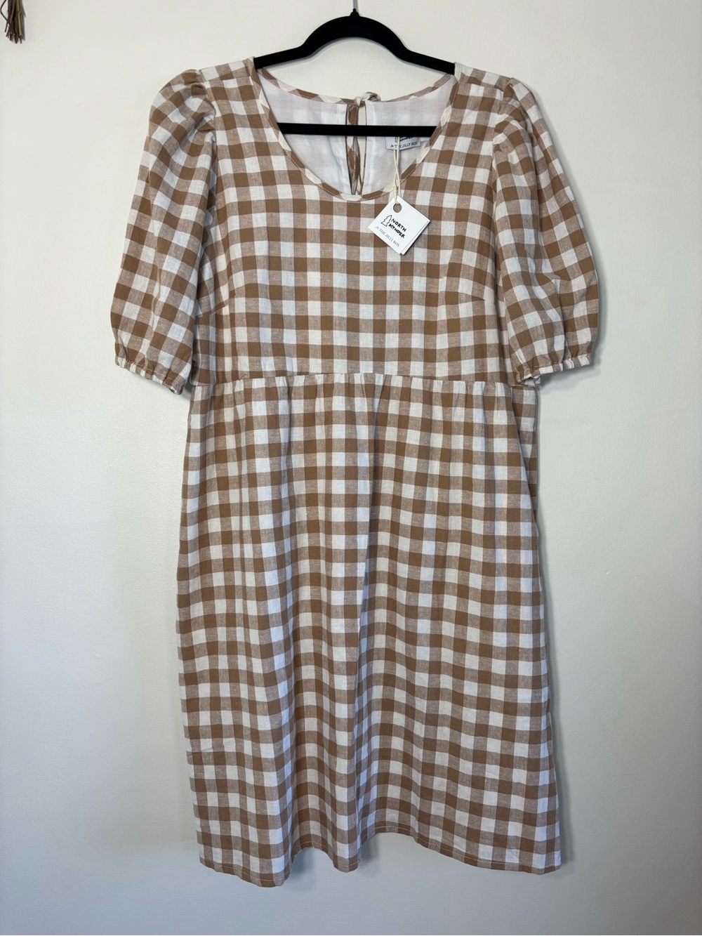 NWT The North Kinder Gingham Jilly Dress - Picture 4 of 11